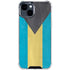 Bahamas Flag Distressed iPhone 15 Clear Case