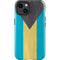 Bahamas Flag Distressed iPhone 15 Impact Case
