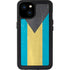 Bahamas Flag Distressed iPhone 15 Plus Waterproof Case