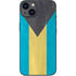 Bahamas Flag Distressed iPhone 15 Skin
