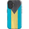 Bahamas Flag Distressed iPhone 16 Impact Case