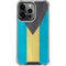 Bahamas Flag Distressed iPhone 16 Pro Clear Case