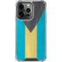 Bahamas Flag Distressed iPhone 16 Pro Clear Case