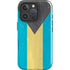 Bahamas Flag Distressed iPhone 16 Pro Impact Case