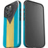 Bahamas Flag Distressed iPhone 16 Pro Max Impact Case