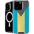 Bahamas Flag Distressed iPhone 16 Pro Max MagSafe Case