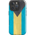 Bahamas Flag Distressed iPhone 16 Pro Max Magsafe Impact Case