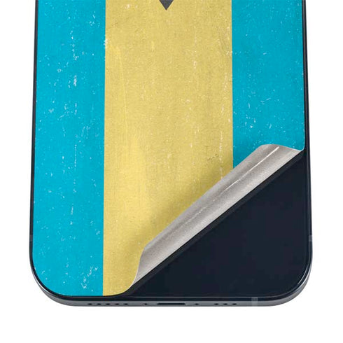 Bahamas Flag Distressed iPhone 16 Skin