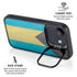 Bahamas Flag Distressed iPhone 16e Kickstand Case