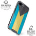 Bahamas Flag Distressed iPhone 16e Clear Case