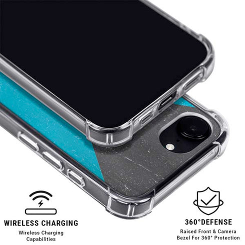 Bahamas Flag Distressed iPhone 16e MagSafe Case