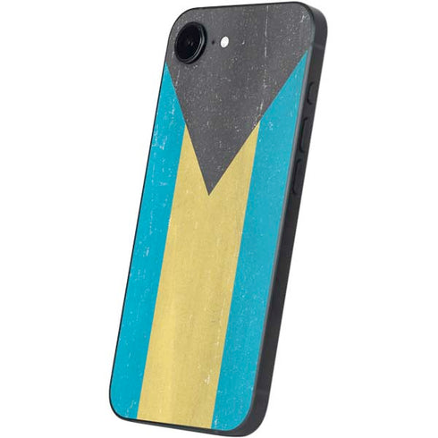 Bahamas Flag Distressed iPhone 16e Skin