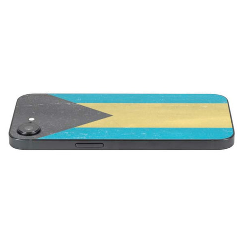 Bahamas Flag Distressed iPhone 16e Skin
