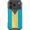 Bahamas Flag Distressed iPhone 18 Pro Clear Case