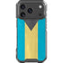 Bahamas Flag Distressed iPhone 18 Pro Clear Case