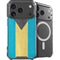 Bahamas Flag Distressed iPhone 18 Pro MagSafe Case