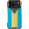 Bahamas Flag Distressed iPhone 18 Pro Max Clear Case