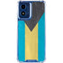 Bahamas Flag Distressed Moto G Play 4G (2024) Clear Case