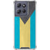 Bahamas Flag Distressed Moto G Power 5G (2025) Clear Case