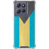 Bahamas Flag Distressed Moto G Stylus 5G (2025) Clear Case