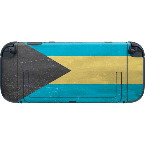 Bahamas Flag Distressed Nintendo Switch 2 (2025) with Joy-Con Skin