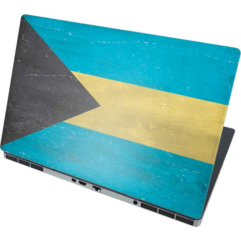 Bahamas Flag Distressed Dell Precision Skin