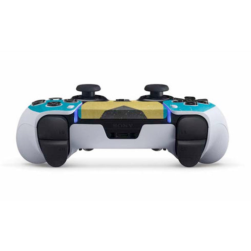 Bahamas Flag Distressed PS5 DualSense Edge Pro Controller Skin