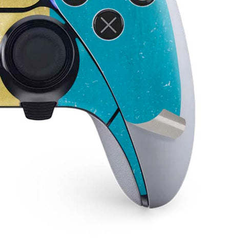 Bahamas Flag Distressed PS5 DualSense Edge Pro Controller Skin