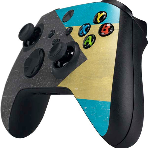 Bahamas Flag Distressed Xbox Series X Controller Skin