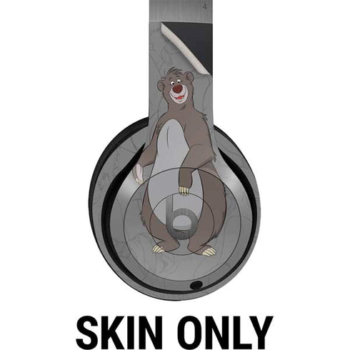 Disney Jungle Book Baloo Portrait Beats Solo 4 Wireless Headphones Skin