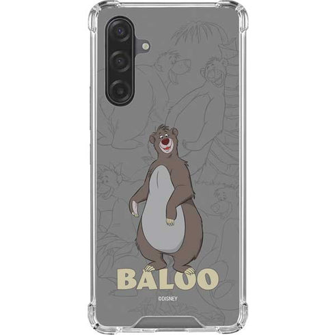 Disney Jungle Book Baloo Portrait Galaxy A17 Clear Case