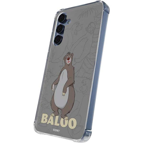 Disney Jungle Book Baloo Portrait Galaxy A55 5G Clear Case