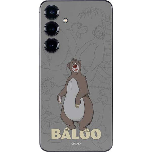 Disney Jungle Book Baloo Portrait Galaxy S25 Plus Skin