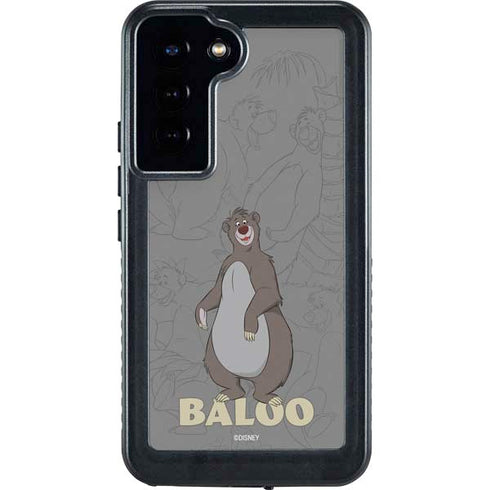 Disney Jungle Book Baloo Portrait Galaxy S24 Plus Waterproof Case