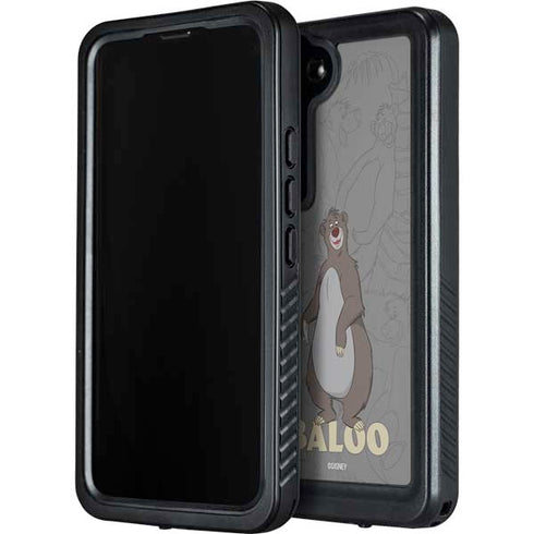 Disney Jungle Book Baloo Portrait Galaxy S24 Plus Waterproof Case