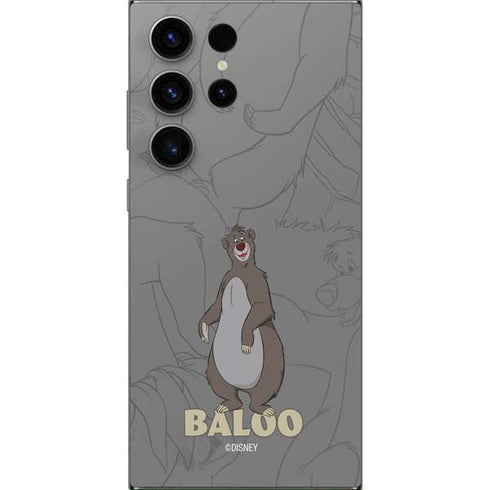 Disney Jungle Book Baloo Portrait Galaxy S25 Ultra Skin
