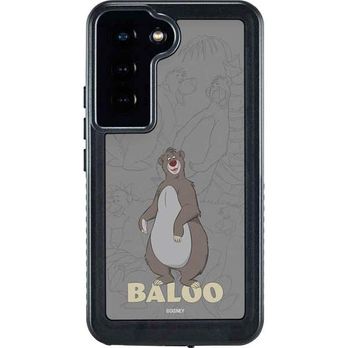 Disney Jungle Book Baloo Portrait Galaxy S24 Waterproof Case