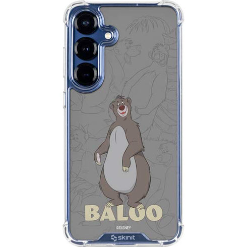 Disney Jungle Book Baloo Portrait Galaxy S25 Clear Case