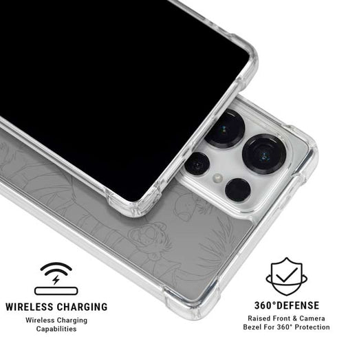 Disney Jungle Book Baloo Portrait Galaxy S25 Ultra Clear Case