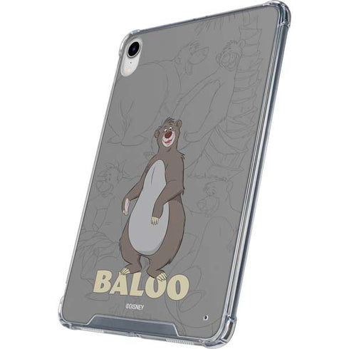 Disney Jungle Book Baloo Portrait iPad 11th Gen (2025) Clear Case