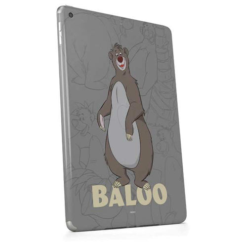 Disney Jungle Book Baloo Portrait Apple iPad Skin