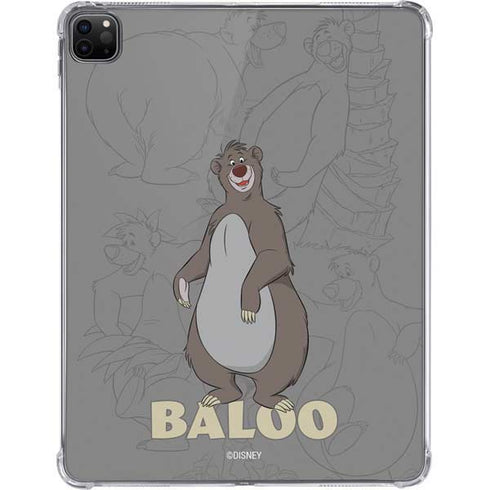 Disney Jungle Book Baloo Portrait iPad Pro 11in (2024) Clear Case