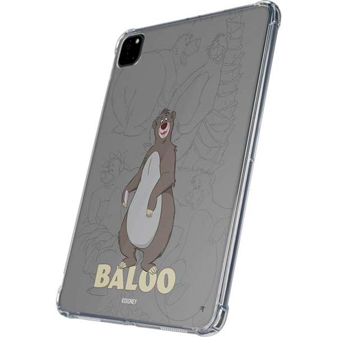 Disney Jungle Book Baloo Portrait iPad Pro 11in (2024) Clear Case