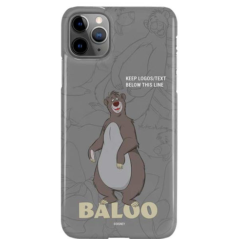 Disney Jungle Book Baloo Portrait iPhone Cases