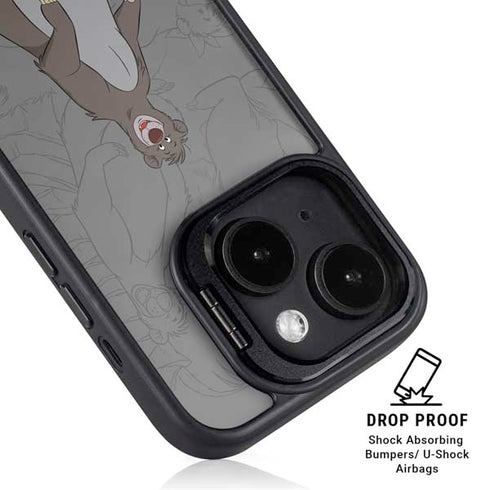 Disney Jungle Book Baloo Portrait iPhone 14 Plus Kickstand Case