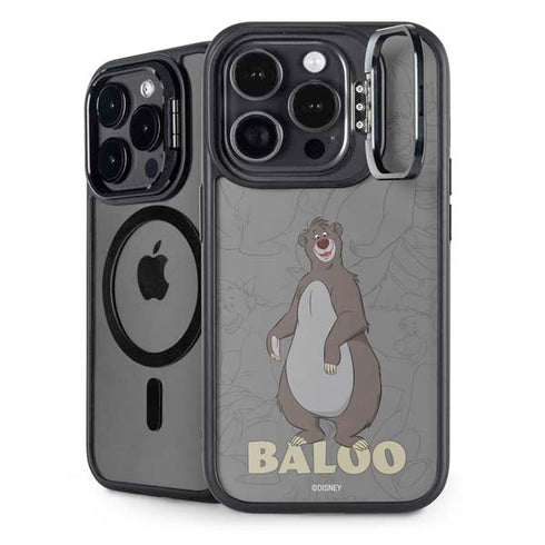 Disney Jungle Book Baloo Portrait iPhone 14 Pro Max Kickstand Case