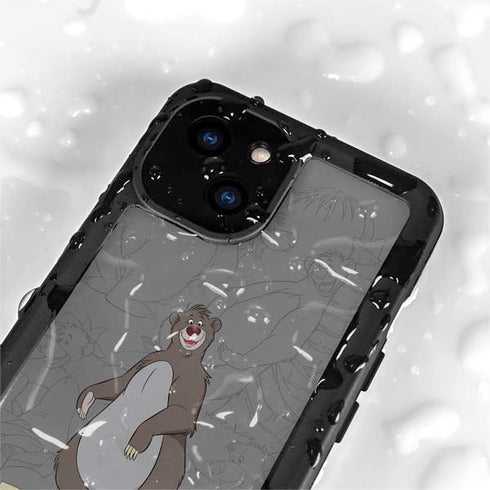 Disney Jungle Book Baloo Portrait iPhone 15 Plus Waterproof Case