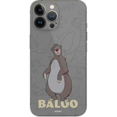 Disney Jungle Book Baloo Portrait iPhone 15 Pro Max Skin