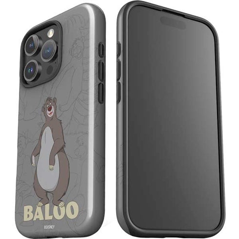 Disney Jungle Book Baloo Portrait iPhone 16 Pro Impact Case