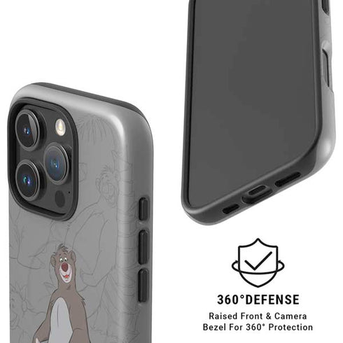 Disney Jungle Book Baloo Portrait iPhone 16 Pro Magsafe Impact Case
